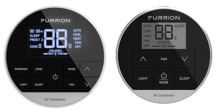 4-wire plug-and-play Furrion RV thermostat replacement installation